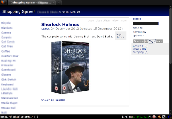 A TiddlyWiki example